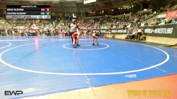 80 lbs Round Of 32 - Beau Blevins, WTC vs Colton Olejnik, Purler Wrestling