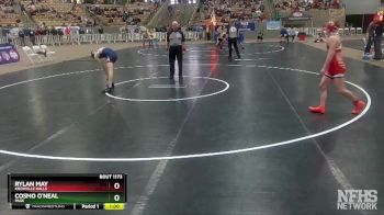 A 113 lbs Cons. Round 1 - Cosmo O`Neal, Page vs Rylan May, Knoxville Halls
