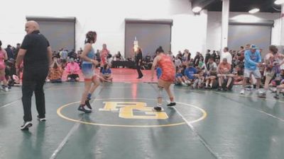 110 lbs Rr Rnd 4 - Tatianna Castillo, MIREV - GK12E vs Christopher Gauthier, Team Diamond Fish - GK12E