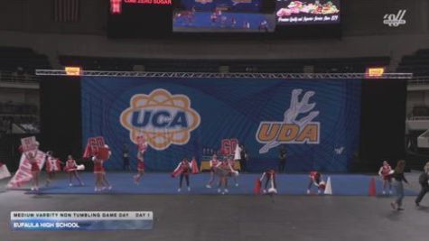 Eufaula High School [2026 Medium Varsity Non Tumbling Game Day Day 1] 2026 UCA Space Center Regional