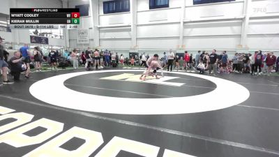 S-114 lbs Round Of 16 - Wyatt Cooley, WV vs Kieran Mullin, OH
