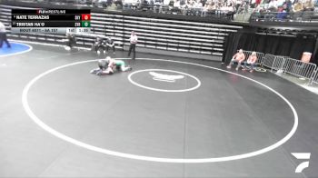 6A 157 lbs Champ. Round 1 - Tristan Ha`o, Syracuse vs Nate Terrazas, Skyridge