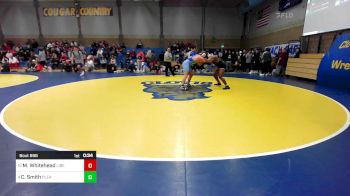 218 lbs 5th Place - Melvin Whitehead, Liberty (NV) vs Cayaen Smith, Pleasant Grove (UT)