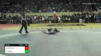 3A-113 lbs 1st Place Match - Brantz Bateman, Marlow vs Colt Collett, Checotah