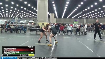 123 lbs 2nd Wrestleback (16 Team) - Allison Hynes, Central Methodist vs Elizabeth Duvall, Texas Wesleyan