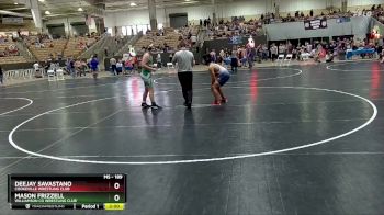 189 lbs Cons. Round 1 - DeeJay Savastano, Cookeville Wrestling Club vs Mason Frizzell, Williamson Co Wrestling Club