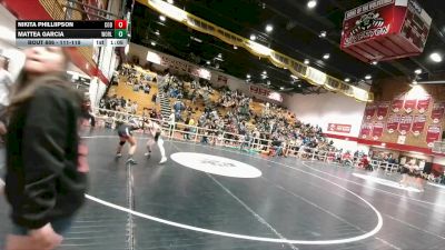 111-119 lbs Cons. Semi - Nikita Philliipson, Cody Middle School vs Mattea Garcia, Worland Middle School