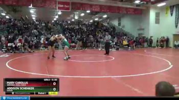 Round 1 - Mary Carolus, Waverly-Shell Rock vs Addison Schenker, Osage