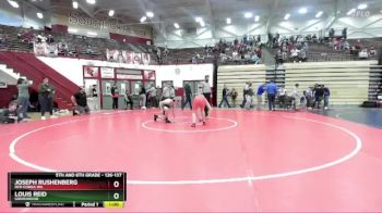 126-137 lbs Semifinal - Louis Reid, Greenwood vs Joseph Rushenberg, Red Cobra WA