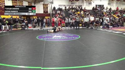 175 lbs Champ. Round 1 - Kyler Crooks, Graham vs Lucas Parietti, Wyoming Seminary (PA)