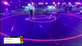 116 lbs Consi Of 8 #1 - Brooklynn Gustafson, Mile High WC vs Presley Pearson, Black Fox Wrestling Academy