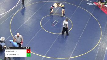 212 lbs Consy Semi - B Rd 7 G Rd 4 - Brody Spindler, Pittston Area vs Mark Effendian, Philadelphia