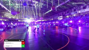 58 lbs Semifinal - Easton McCarty, Brighton WC vs Jordan Green, Torrington WC