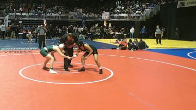 5A 115 lbs Champ. Round 1 - Ava Fillio, Bryan Rudder vs Isabella Arevalos, Corpus Christi King