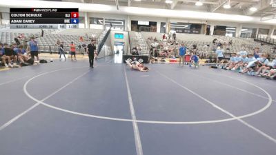 126 lbs Colton Schultz, Illinois vs Adam Carey, Iowa Red