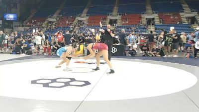 145 lbs Champ. Rd Of 64 - Keely Fallert, Missouri vs Anna O'Rear, Iowa