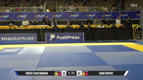 Dario Provost vs Robert Elisah Mangum 2026 Pan Jiu Jitsu IBJJF Championship