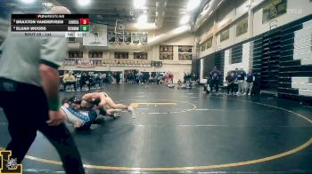 144 lbs Champ. Round 1 - Braxton Vanderveen, Eureka vs Elijah Woods, Seckman