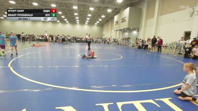 52 lbs Rr Rnd 1 - Wyatt Gant, Triumph Blue - EL vs Brady Fitzgerald, Team Gotcha - EL