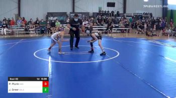 60 lbs Consolation - Armond Goree, Pin King All Stars vs Colter Frain, Power House WC