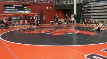 106 lbs Quarterfinal - Cole Dunkel, Western Dubuque vs Kiernan Dunlay, Prairie, Cedar Rapids