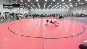 70 lbs Rr Rnd 2 - Arman Bassiri, Capital City Wrestling Club - EL vs Chicken Boyer, TDWC Minions Blue - EL
