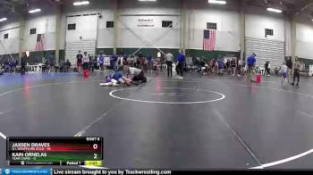 90 lbs Round 2 (6 Team) - Jaxsen Draves, G.I. Grapplers Gold vs Kain Ornelas, Team Zapas