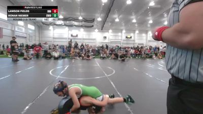 64 lbs Round 3 (8 Team) - Ronan Niemer, Contenders WA Blue vs Lawson Fields, Donahue WA