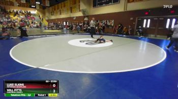 57/60 Round 2 - Luke Elkins, Peterson Grapplers vs Will Pitts, Carlsbad Legacy