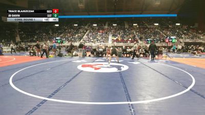 4A-150 lbs Cons. Round 1 - Trace Blajszczak, Natrona County vs JD Davis, Cheyenne East