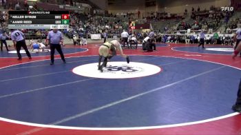 6A 120 lbs 1st Place Match - Aamir Reed, Little Rock Central High School vs Keller Byrum, Bentonville West High School