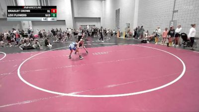 77 lbs Round 5 (6 Team) - Levi Flowers, Washington Dual Team vs Bradley Crowe, WTF- Valebound