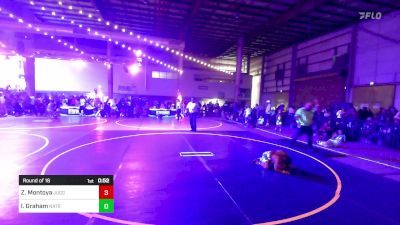 54 lbs Round Of 16 - Zane Montoya, Juggernaut WC vs Isaac Graham, Natrona Colts