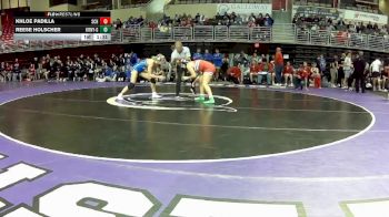 155 lbs Round 1 (6 Team) - Reese Holscher, Kearney vs Khloe Padilla, Smith Center HS