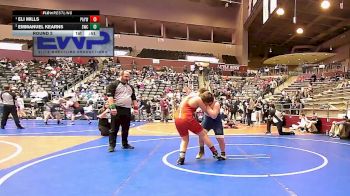 130 lbs Round 2 - Emmanuel Kearns, Saints Wrestling Club vs Eli Mills, Pottsville Apache Youth Wrestling