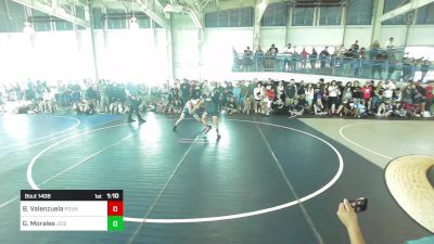 109 lbs Round Of 32 - Brandon Valenzuela, Pounders WC vs Gabriel Morales, Jedi WC