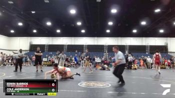 155 lbs Quarterfinals (8 Team) - Cole Anderson, Tar River vs Edwin Barrios, The Dirty Merkles