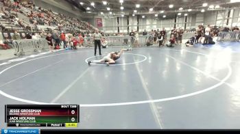 77 lbs Semifinal - Jack Holman, Juab Wrestling Club vs Jesse Grossman, Billings Wrestling Club