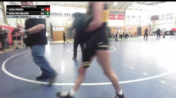 115 lbs Cons. Round 3 - Evelynn Nelsen, Ukiah vs Livia Prado, California (San Ramon)