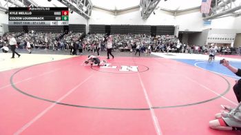 87-J lbs Round Of 16 - Kyle Melillo, Iron Horse vs Colton Louderback, Neshaminy