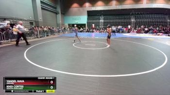 113 lbs Champ. Round 1 - Khoi Cortes, Rancho Bernardo vs Yandel Nava, Gregori