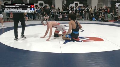 86 kg Champ. Rd Of 64 - Brandon Carr, Diplomat Wrestling Club vs Sepanta Ahanj-Elias, DMV RTC
