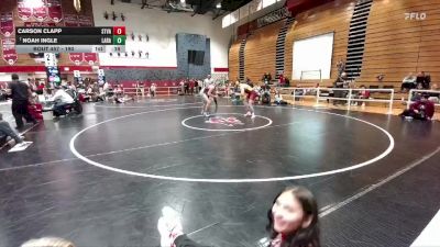 190 lbs Cons. Round 4 - Carson Clapp, Star Valley vs Noah Ingle, Laramie