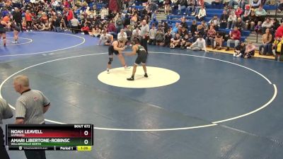 190 lbs Semifinal - Noah Leavell, Hamburg vs Amari Libertone-Robinson, Williamsville North