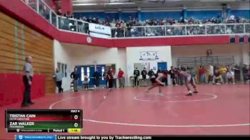 132 lbs Champ. Round 1 - Zar Walker, Mishawaka vs Tristan Cain, Faith Christian
