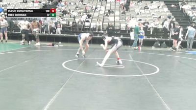 119-I lbs Consi Of 8 #1 - Jason Bencivenga, Vougar Honor Wrestling vs Trey Kiernan, Barn Brothers