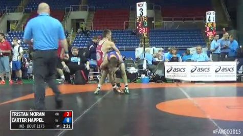 138 Cons. Round 10 Carter Happel (Iowa) vs. Tristan Moran (Oklahoma)