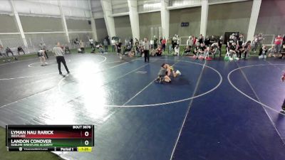 126 lbs Cons. Semi - Landon Conover, Sublime Wrestling Academy vs Lyman Nau Rarick, Westlake