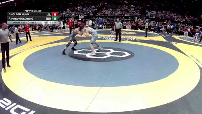 D1-157 lbs Semifinal - Holden Huhn, La Salle vs Jared Goldberg, St. Edward