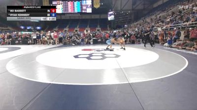 144 lbs Quarters - Bo Bassett, PA vs Ryan Kennedy, OH